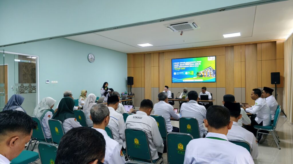 SPI UIN Kiai Ageng Muhammad Besari Ponorogo Gelar FGD Hasil Reviu RKA-K/L, Perkuat Tata Kelola Perencanaan dan Penganggaran